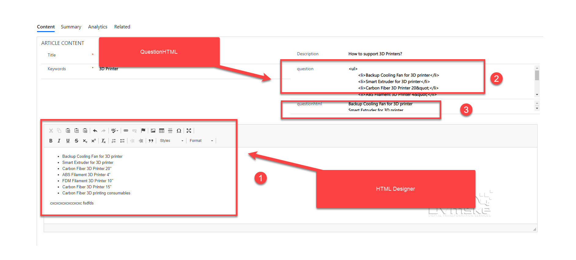 Rich Text Editor - HTML Designer For Microsoft Dynamics 365 CRM Using ...